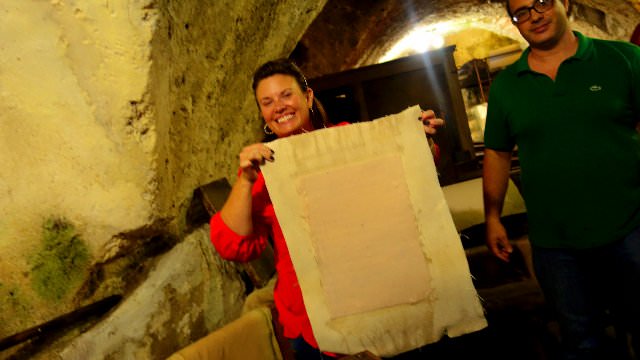 Amalfi was once home to over 20 water-driven paper mills. We visit one of the last remaining mills in Amalfi, Italy